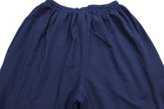 画像5: 16 米軍 U.S.NAVY RUNNING SUIT トレーニング ナイロンパンツ 紺 S/S★01 (5)