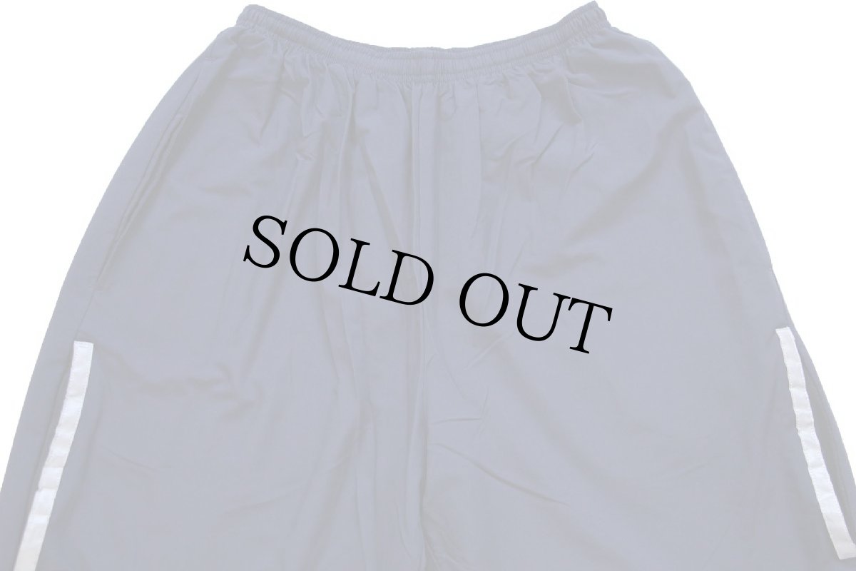 画像4: 16 米軍 U.S.NAVY RUNNING SUIT トレーニング ナイロンパンツ 紺 S/S★01 (4)