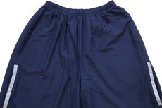 画像4: 16 米軍 U.S.NAVY RUNNING SUIT トレーニング ナイロンパンツ 紺 S/S★01 (4)