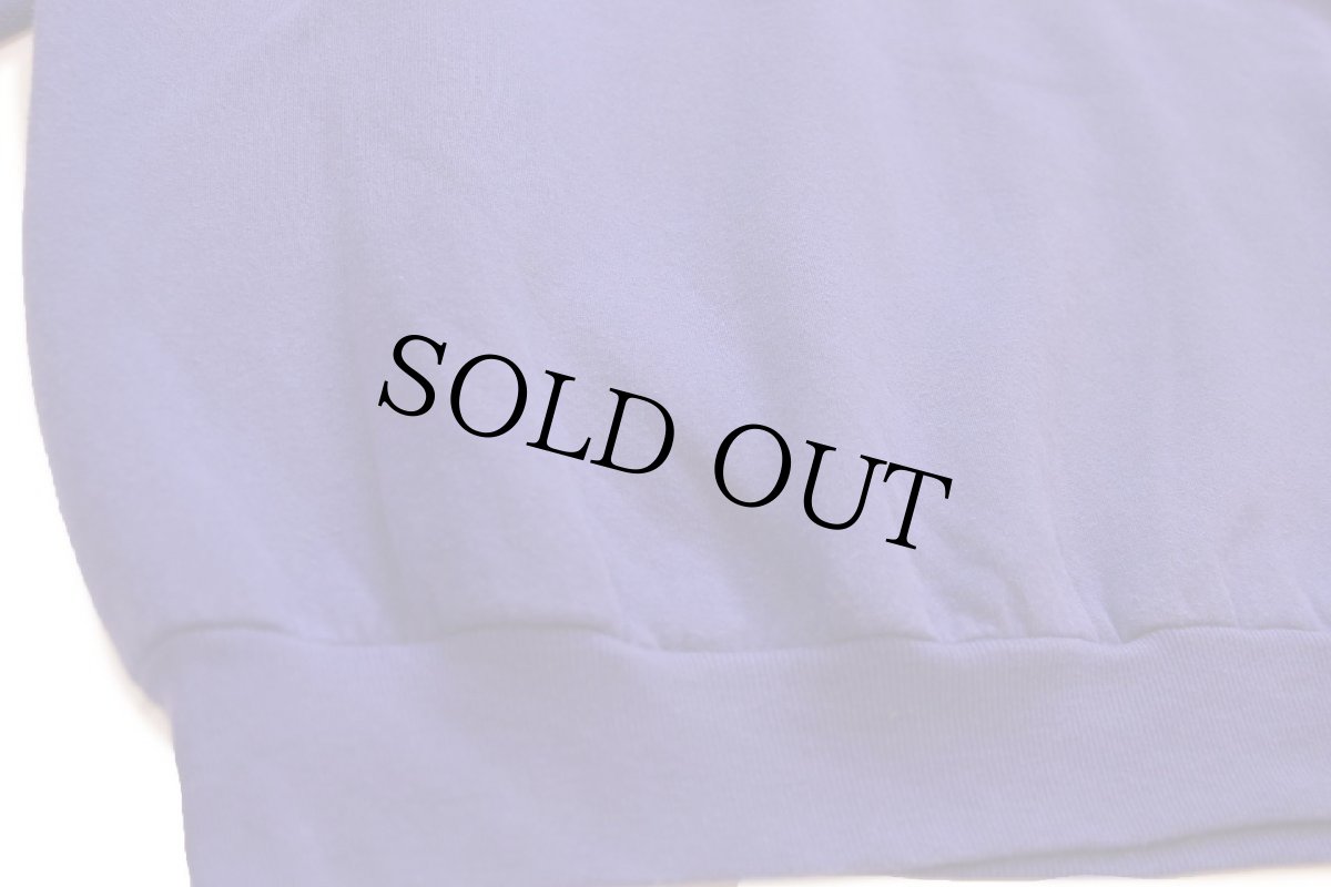 画像5: 80s USA製 FRUIT OF THE LOOM 無地 スウェット 紫 XL★ブランク (5)