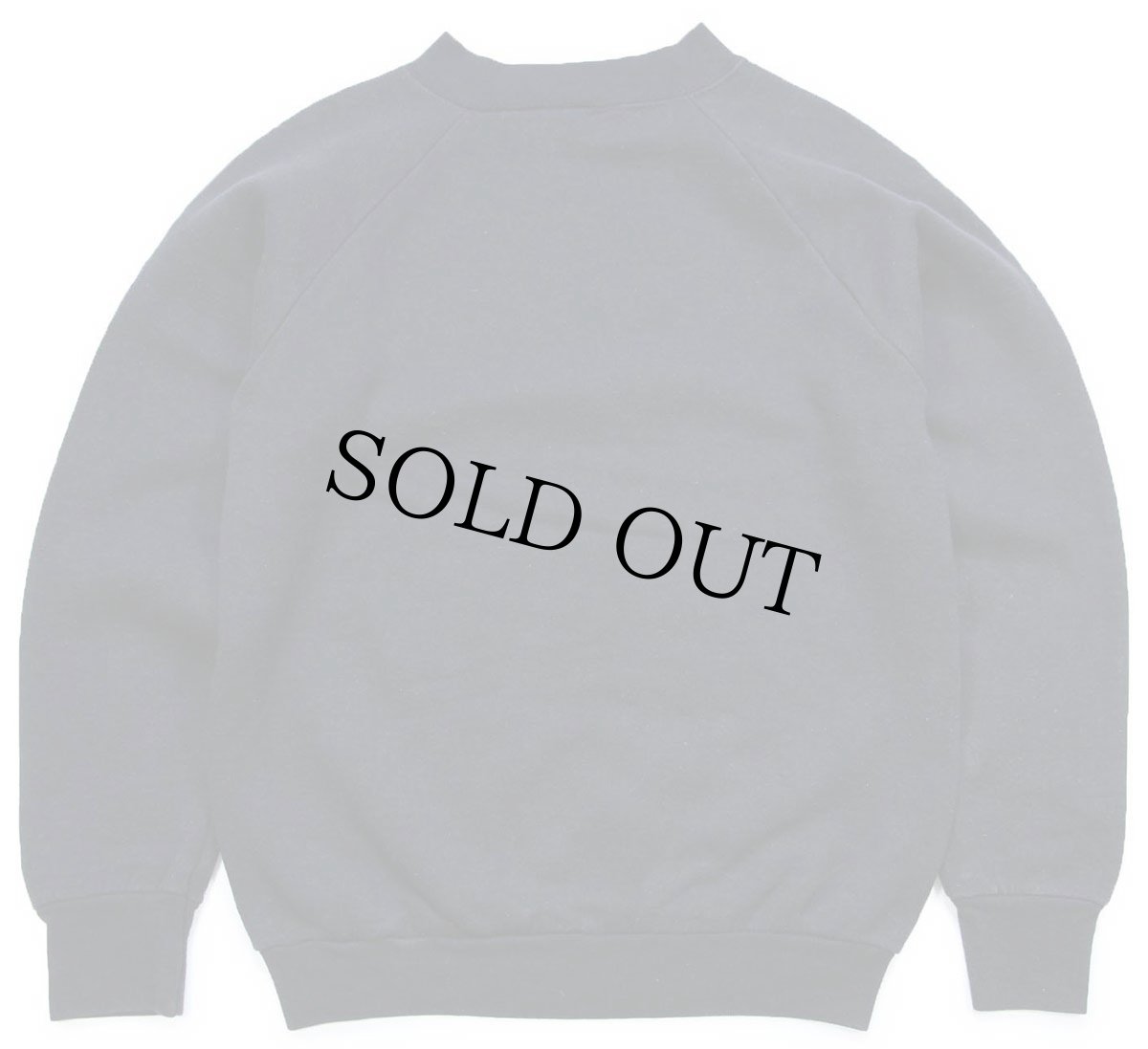 画像2: 90s USA製 FRUIT OF THE LOOM 無地 スウェット 黒 S★ブランク (2)