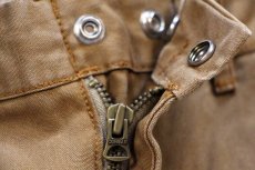 画像8: 00s ポロ ラルフローレン ダブルニー コットン ダック地 ワークパンツ 茶 W38★A (8)