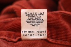 画像7: 00s Levi'sリーバイス 505 コーデュロイパンツ レンガ W30 L30 (7)