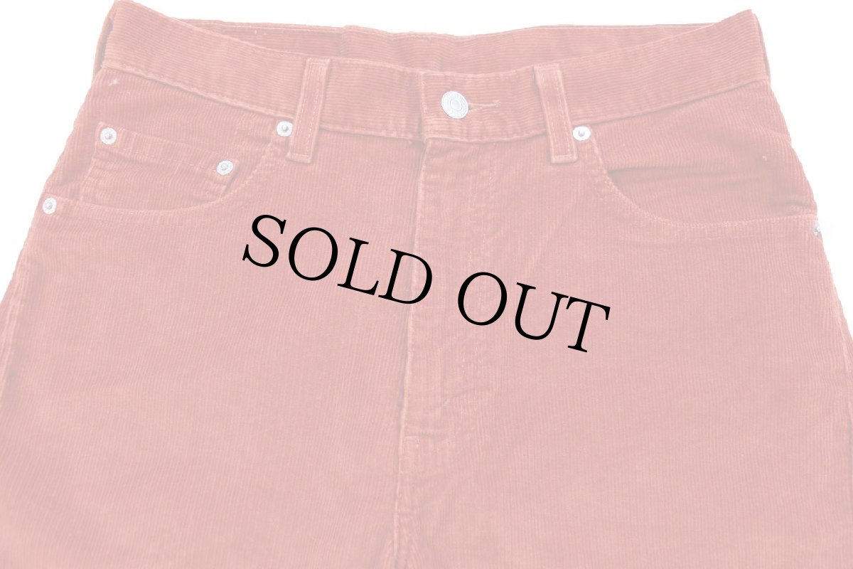 画像4: 00s Levi'sリーバイス 505 コーデュロイパンツ レンガ W30 L30 (4)