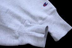画像6: 00s Championチャンピオン I DONT CARE ワンポイント リバースウィーブ スウェット 杢グレー XL (6)