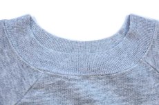 画像4: 80s UNKNOWN 無地 スウェット 杢グレー★ブランク (4)