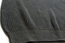 画像5: L.L.Bean 無地 ローゲージ コットンニット セーター オリーブグリーン L-T (5)