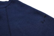 画像5: 80s USA製 DISCUS 無地 スウェット 紺 フェード XXL★特大 ブランク (5)