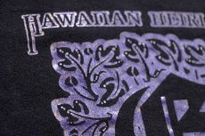 画像4: 80s USA製 HAWAIIAN HEIRLOOM COLLECTION スウェット 黒 フェード M (4)