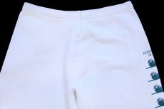 画像4: 90s USA製 HOMEWOOD SUITES ダック スウェットパンツ 白 XL★RUSSELLラッセル (4)