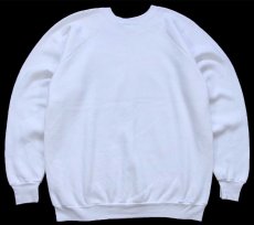 画像2: 80s USA製 CAYMAN ISLANDS 熱帯魚 アート スウェット 白 XL (2)