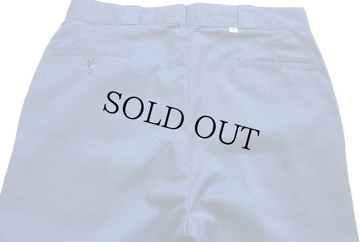 画像5: 80s USA製 Dickiesディッキーズ ワークパンツ 紺 W38 L29★874 (5)