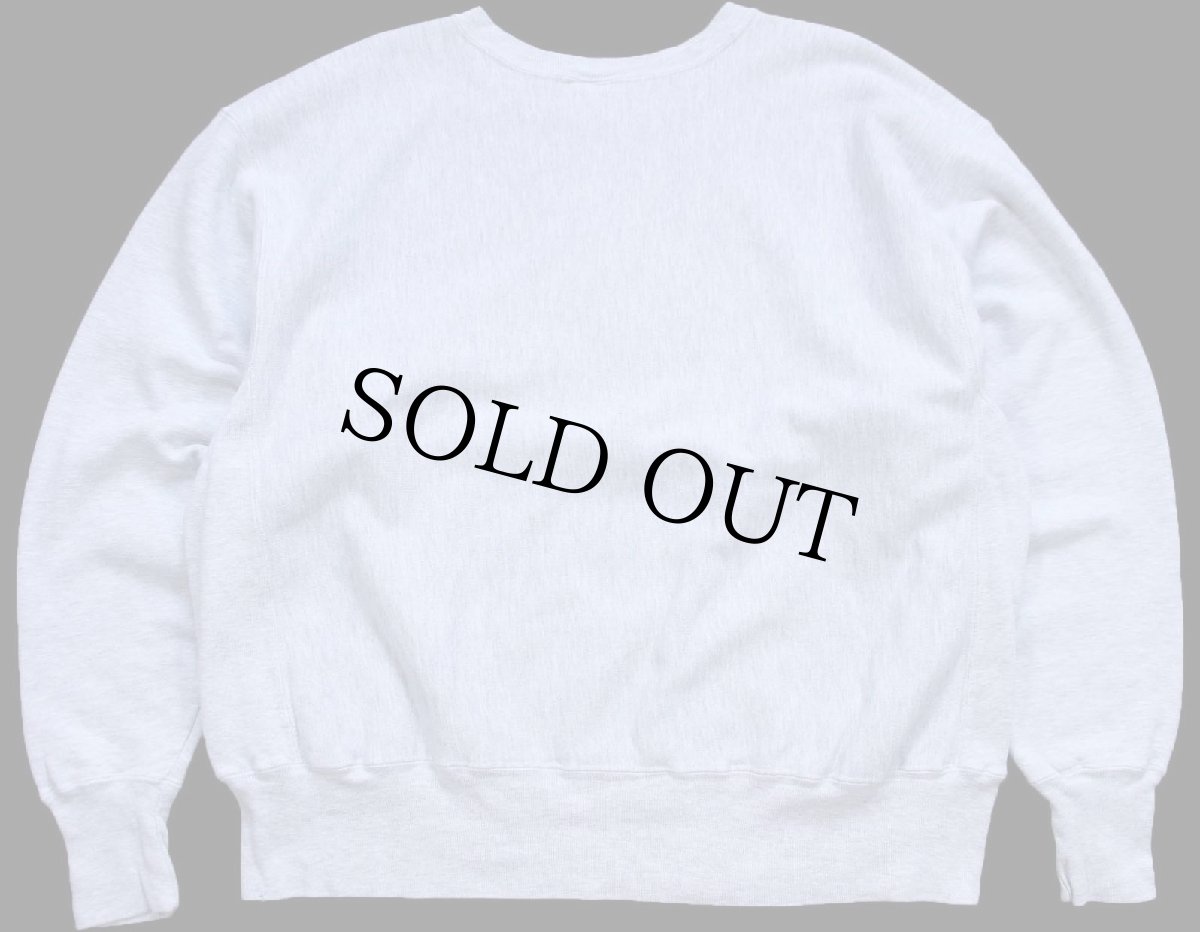 画像2: 00s Championチャンピオン I DONT CARE ワンポイント リバースウィーブ スウェット 杢グレー XL (2)