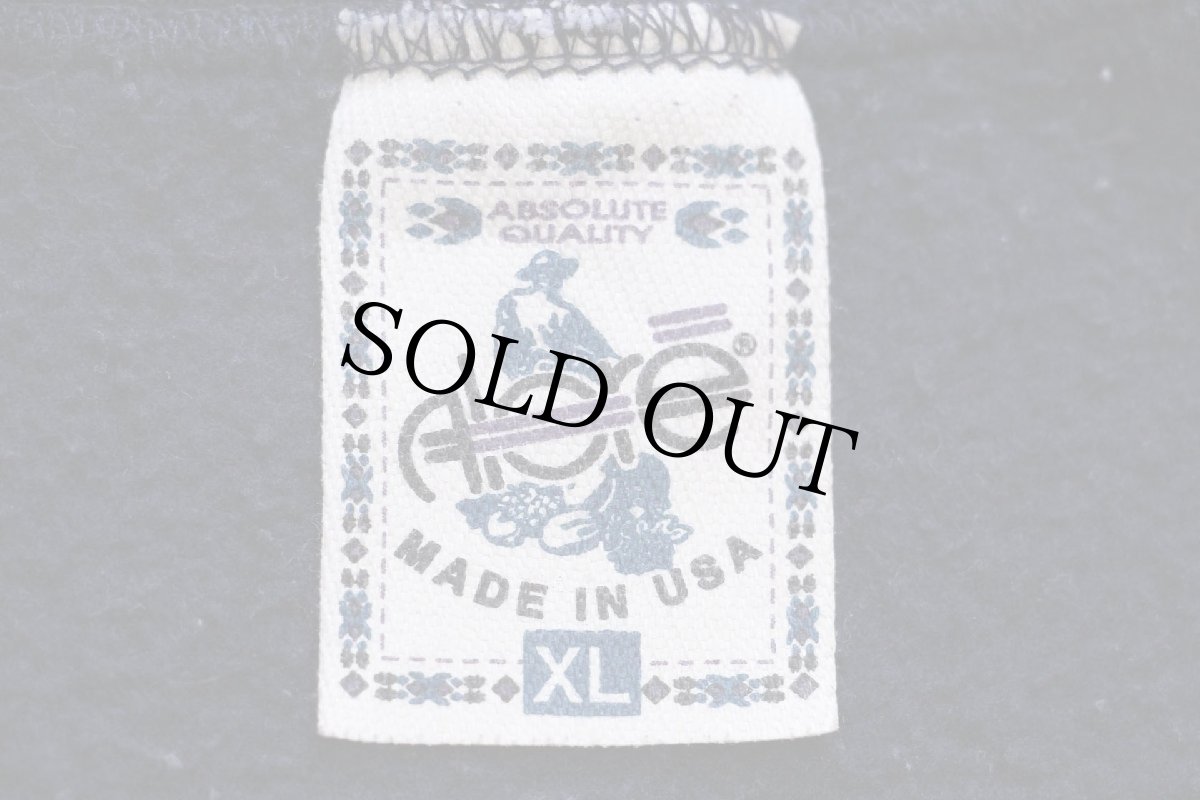 画像5: 90s USA製 Alore オーバル 星条旗柄 スウェット 濃紺 XL (5)