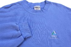 画像3: 90s USA製 WRQ 1997 SALES MEETING 刺繍 スウェット 薄青紫 XL (3)