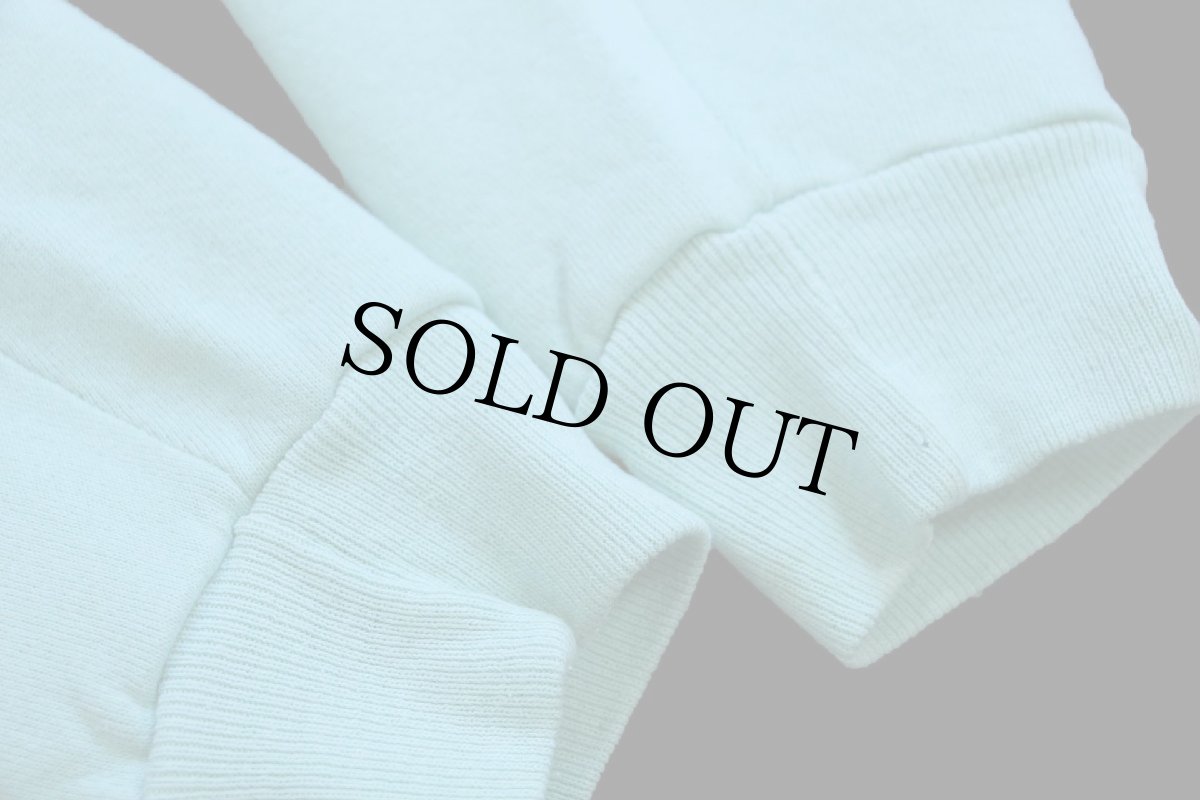 画像6: 80s USA製 RUSSELLラッセル AVALON アンカーマーク 前V スウェット ミント L (6)