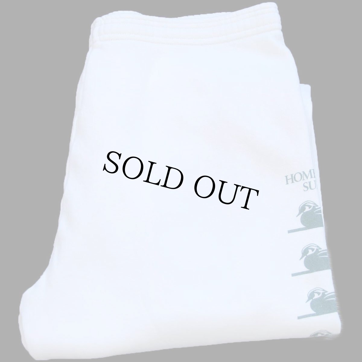 画像1: 90s USA製 HOMEWOOD SUITES ダック スウェットパンツ 白 XL★RUSSELLラッセル (1)