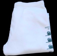画像1: 90s USA製 HOMEWOOD SUITES ダック スウェットパンツ 白 XL★RUSSELLラッセル (1)