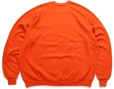 画像2: 80s USA製 JERZEES 無地 スウェット オレンジ 3X★特大 ブランク RUSSELLラッセル (2)