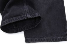 画像8: 90s メキシコ製 Levi'sリーバイス 550 ブラック デニムパンツ W36 L30 (8)