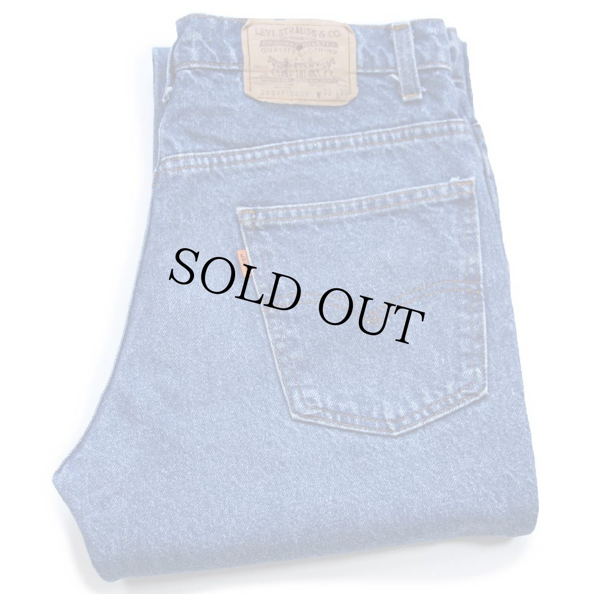 画像1: 80s USA製 Levi'sリーバイス 517 デニムパンツ W33 L33★110 ブーツカット (1)