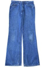画像2: 80s USA製 Levi'sリーバイス 517 デニムパンツ W33 L33★110 ブーツカット (2)