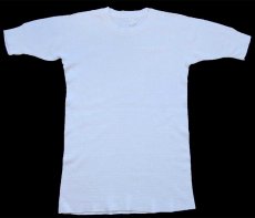 画像2: 80s Sears コットン 半袖サーマルシャツ ナチュラル XL (2)