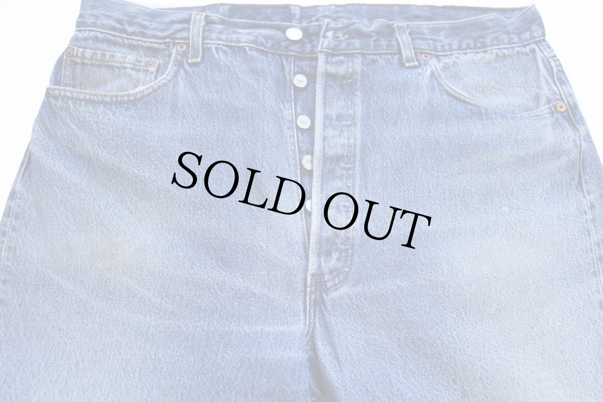 画像4: 80s USA製 Levi'sリーバイス 501 ペンキ飛び デニムパンツ ヒゲ W40 L34★204 (4)