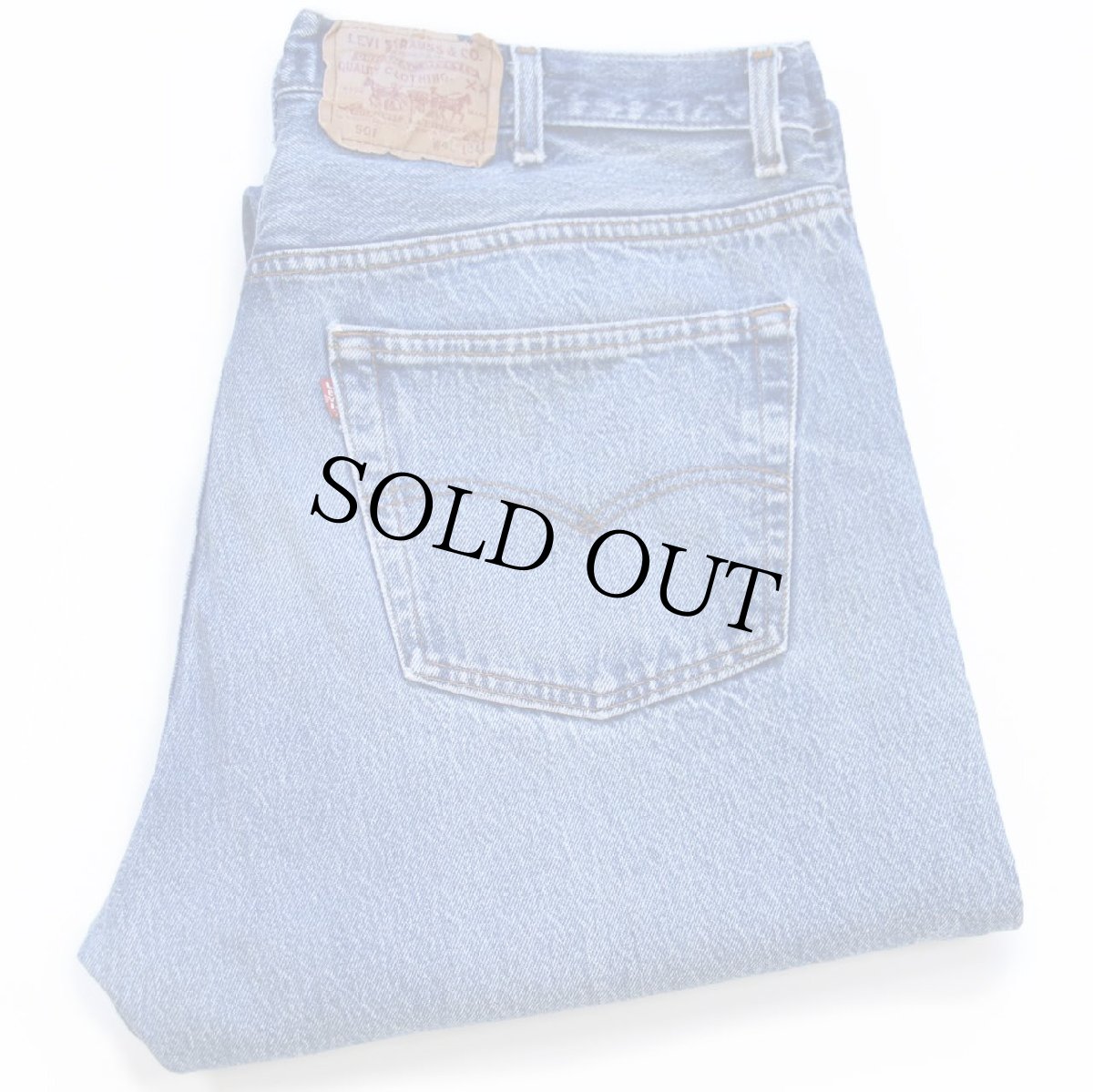 画像1: 80s USA製 Levi'sリーバイス 501 ペンキ飛び デニムパンツ ヒゲ W40 L34★204 (1)