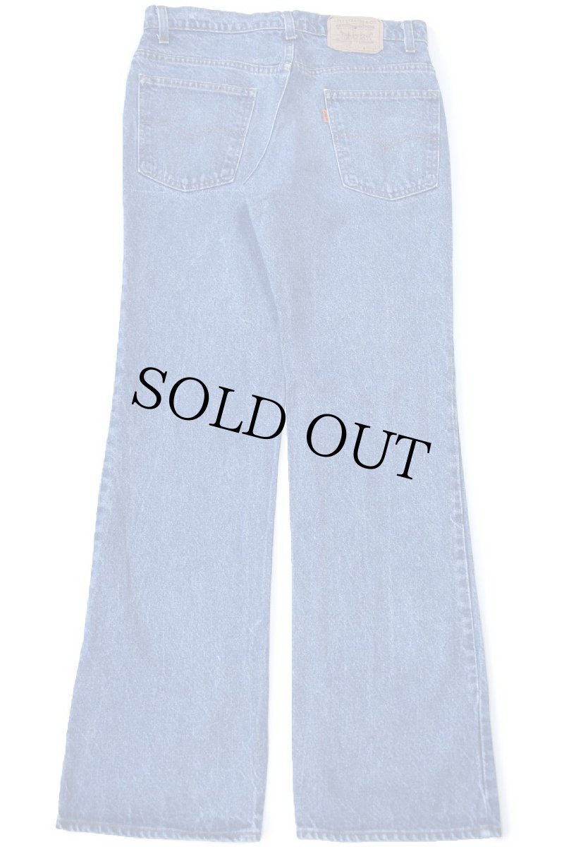 画像3: 80s USA製 Levi'sリーバイス 517 デニムパンツ W33 L33★110 ブーツカット (3)