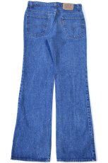 画像3: 80s USA製 Levi'sリーバイス 517 デニムパンツ W33 L33★110 ブーツカット (3)
