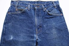 画像4: 90s USA製 Levi'sリーバイス 517 デニムパンツ W32★109 ブーツカット (4)