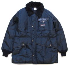 90s NIKE 中綿キルティング ナイロンプルオーバージャケット リブライン 90s NIKEナイキ プルオーバー 中綿入り ナイロンジャケット 赤 L