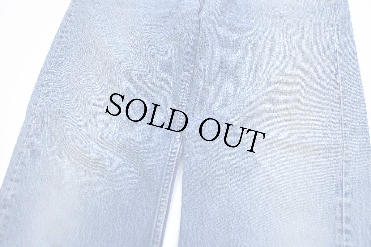 画像8: 80s USA製 Levi'sリーバイス 501 ペンキ飛び デニムパンツ ヒゲ W40 L34★204 (8)