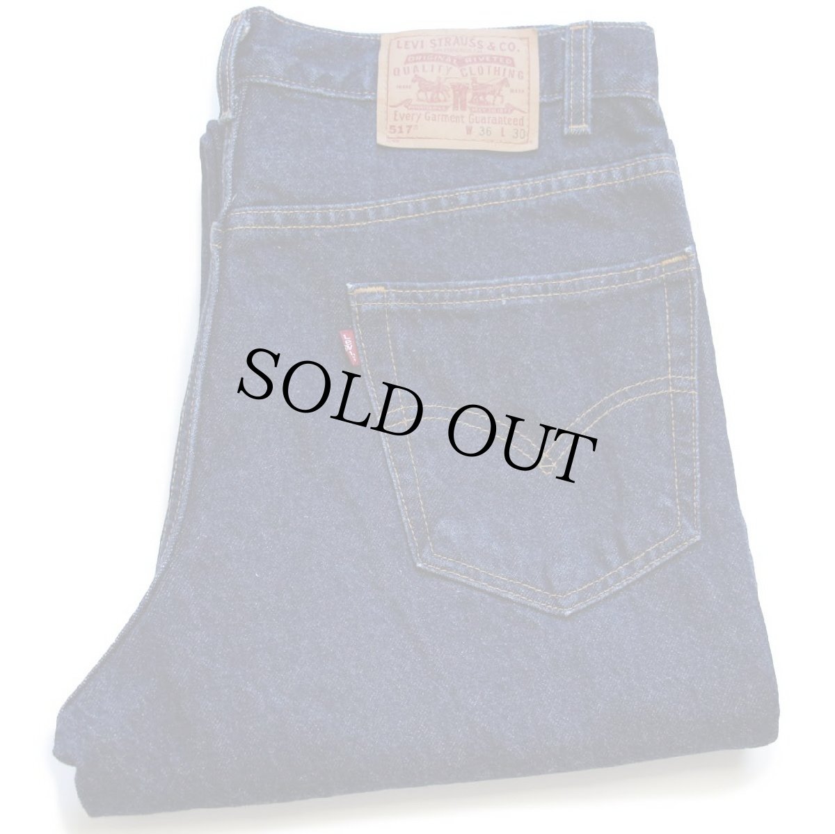 画像1: 00s USA製 Levi'sリーバイス 517 デニムパンツ W36 L30★112 ブーツカット (1)