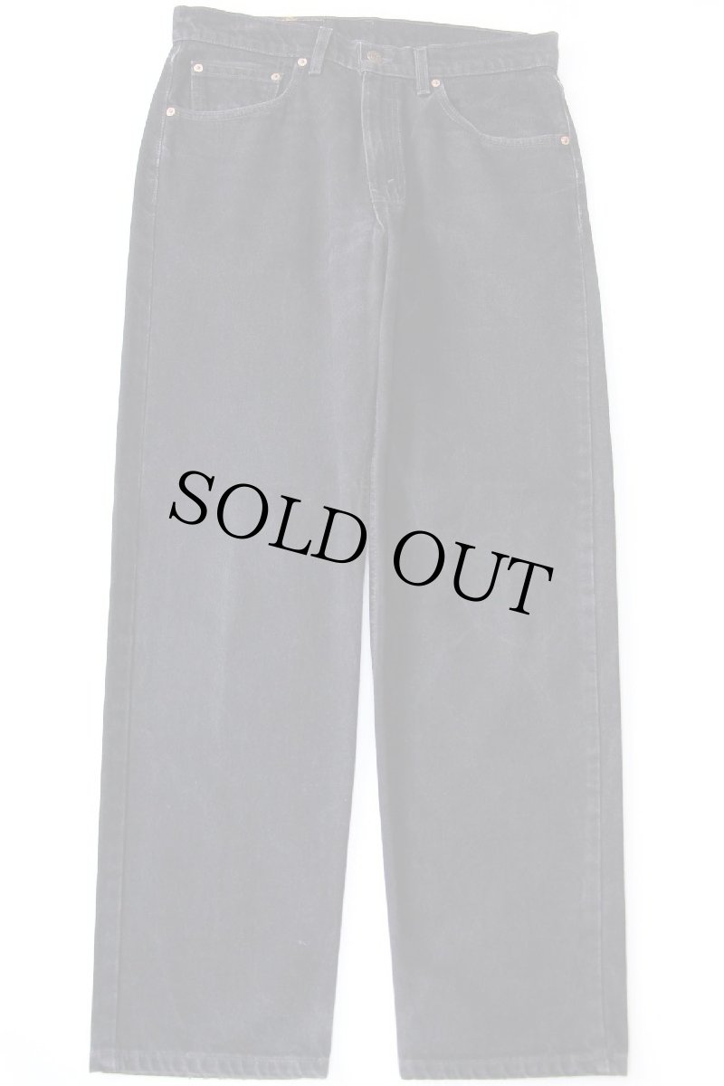 画像2: 90s USA製 Levi'sリーバイス 550 ブラック デニムパンツ W33 L30 (2)