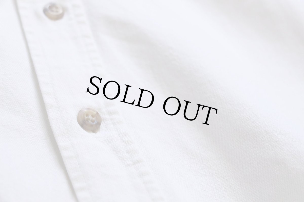 画像5: 80s carharttカーハート ワンポイント コットン ワークシャツ 生成り (5)