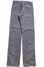 画像3: 90s USA製 Wranglerラングラー 13MWZCG 先染め グレー デニムパンツ W32 L36 (3)