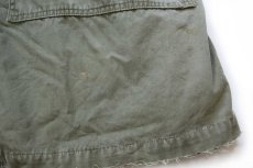 画像9: 50s 米軍 M-47 パーカー オーバーコート ウールパイルライナー付き ボロ オリーブドラブ M★モッズコート (9)