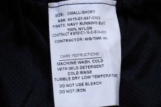 画像6: デッドストック★16 米軍 U.S.NAVY RUNNING SUIT トレーニング ナイロンパンツ 紺 S/S (6)