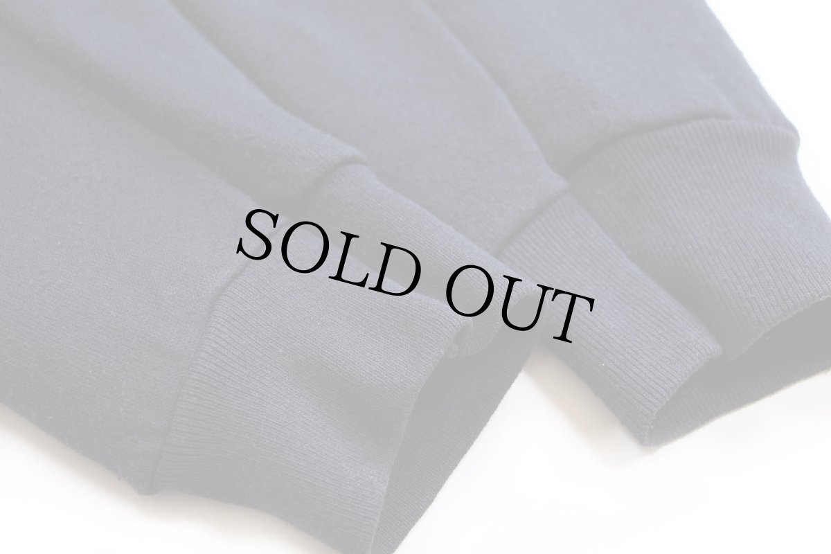 画像6: 90s USA製 TULTEX 無地 スウェットパーカー 黒 L★フーディー ブランク (6)