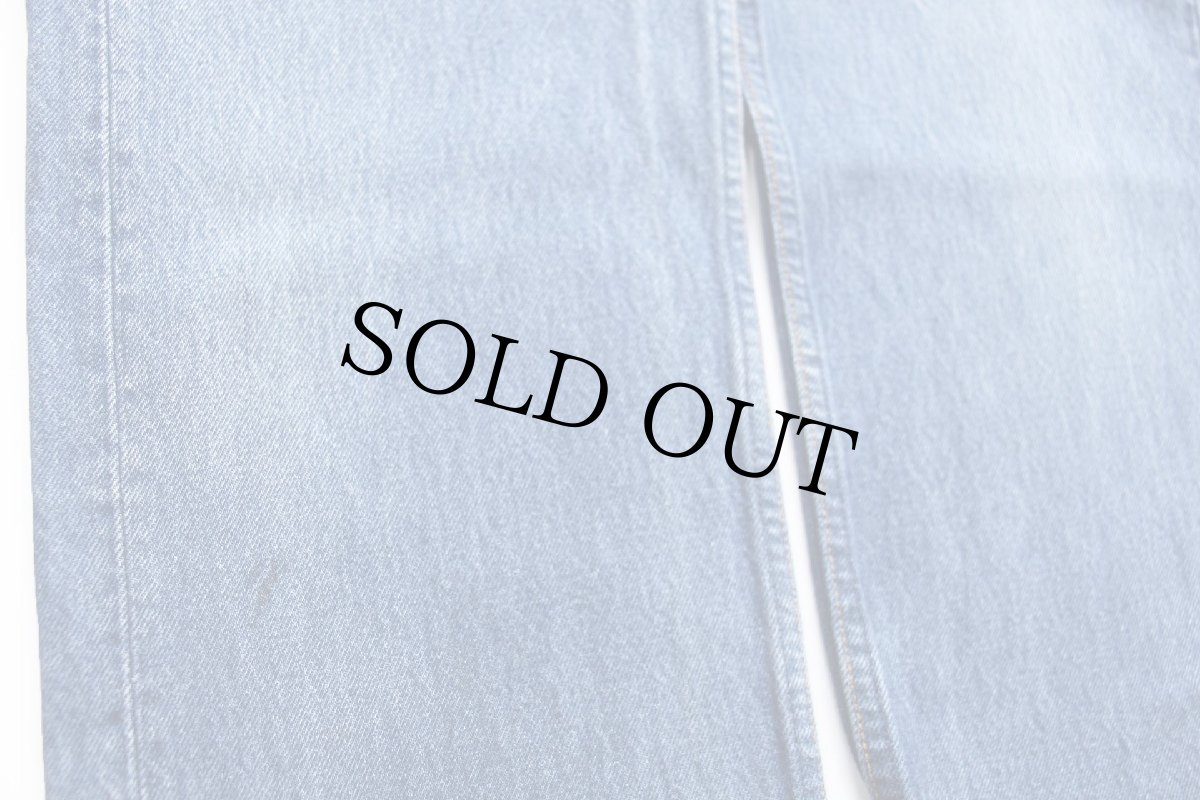 画像8: 90s USA製 Levi'sリーバイス 501 デニムパンツ W31 L36★205 (8)