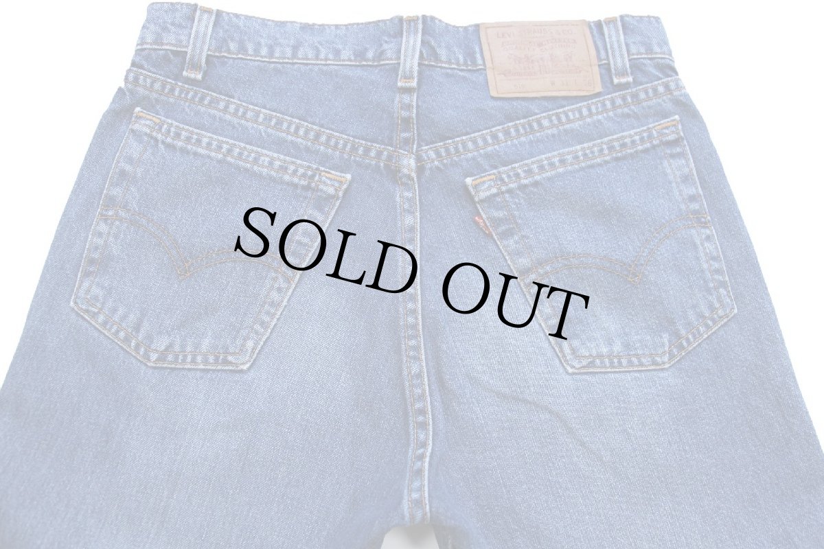 画像5: 90s USA製 Levi'sリーバイス 519 デニムパンツ W31 (5)