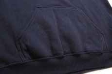 画像5: 90s USA製 TULTEX 無地 スウェットパーカー 黒 L★フーディー ブランク (5)