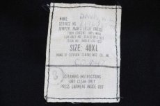 画像5: 80s 米軍 U.S.NAVY パッチ付き ウール セーラーシャツ 濃紺 40XL (5)