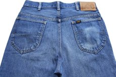 画像5: 80s USA製 Leeリー 200 フレア デニムパンツ ヒゲ W32 L34★ベルボトム ブーツカット (5)