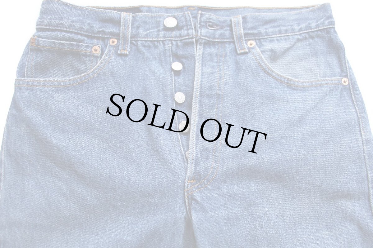 画像4: 90s USA製 Levi'sリーバイス 501 デニムパンツ W31 L36★205 (4)