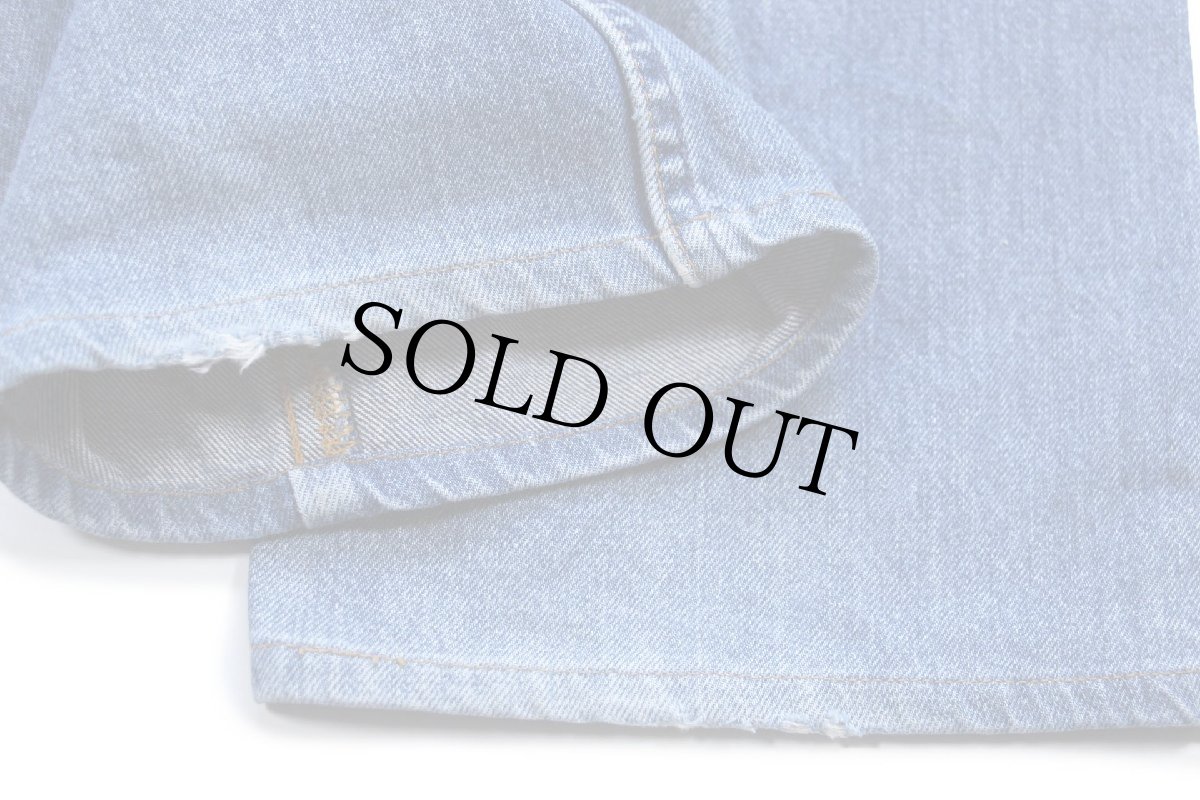 画像8: 90s USA製 Levi'sリーバイス 519 デニムパンツ W31 (8)