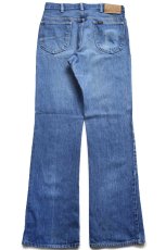 画像3: 80s USA製 Leeリー 200 フレア デニムパンツ ヒゲ W32 L34★ベルボトム ブーツカット (3)