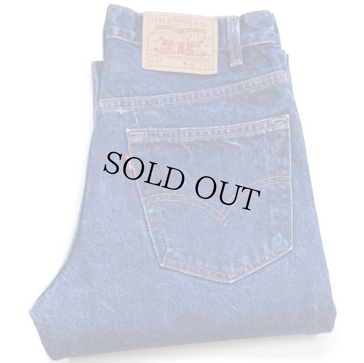 画像1: 90s USA製 Levi'sリーバイス 517 デニムパンツ W32 L32★111 ブーツカット (1)